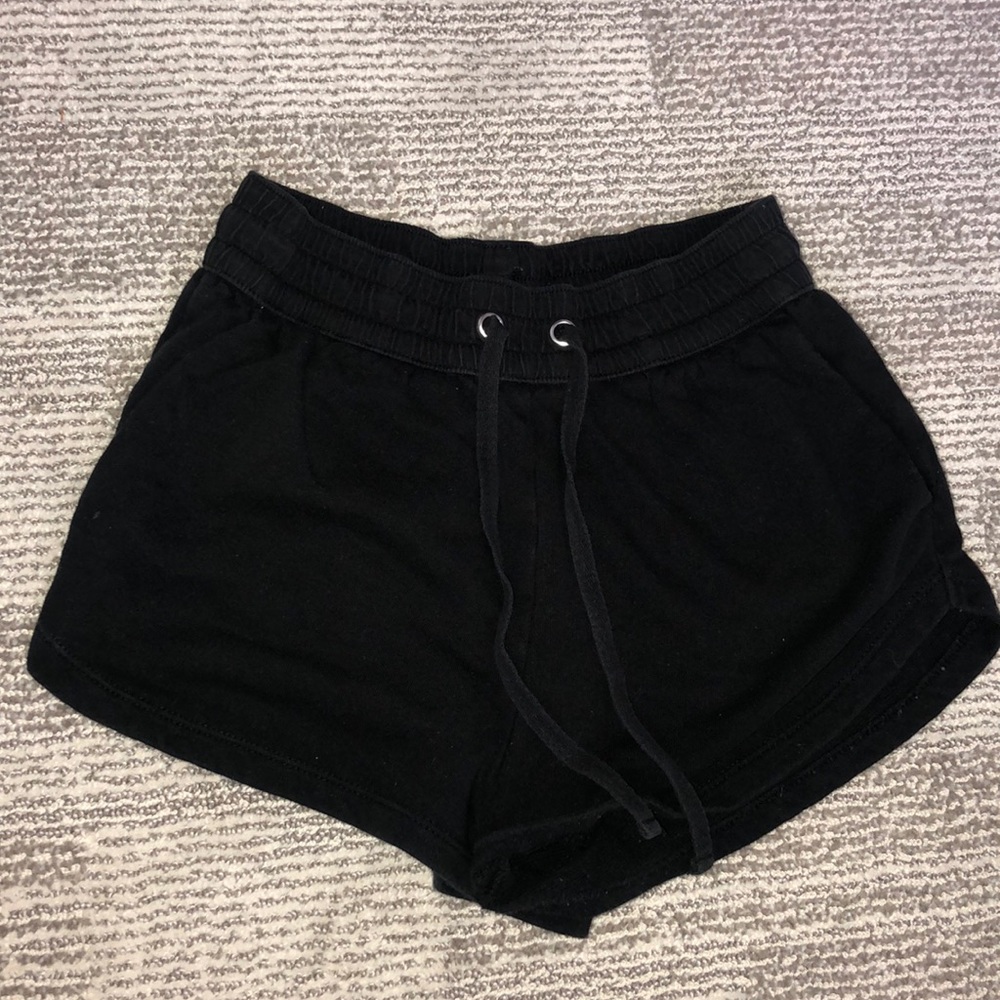 H&M Basic Black Shorts